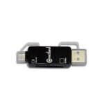 Lecteur multi cartes otg micro usb gc - 809 noir lecteur micro sd / micro sdxc / sd / mmc connectland ...
