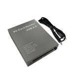 Lecteur pcmcia usb 2. 0  68 broches, port usb usb 2. 0 vers pc, adaptateur pcmcia, lecteur de carte ...