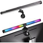 Led lampe ecran pc lampe de bureau usb d'ordinateur 40cm rgb light bar monitor computer, lumire ambiante ...