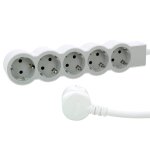 Legrand bloc multiprise blanc 5 x 2p + e avec cable 1, 5 m / 1, 5 mm?