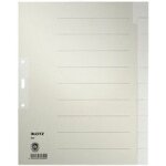 Leitz intercalaire en papier naturel, neutre, a4 extra - large