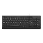 Lenovo essential - clavier - usb - qwerty - italien - noir - oem - botier marron