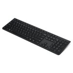Lenovo professional - clavier - rechargeable - full size - sans fil - 2. 4 ghz, bluetooth - azerty - ...