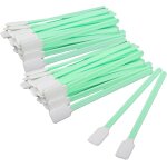 Letnerny - 100 btonnets de nettoyage en mousse sans poussire, ecouvillons de nettoyage professionnels ...