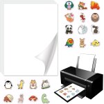 Letnerny - 40 pi¿¿ces a4 films autocollants pour l'impression, a4 film autocollant impression papier ... Letnerny - 40 pi¿¿ces a4 films autocollants pour l'impression, a4 film autocollant impression papier ...