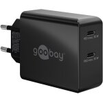 Letnerny - 61757 chargeur usb c dual port 36 w chargeur rapide pd universel usb adaptateur adaptateur ...