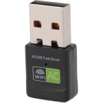 Letnerny - adaptateur wifi usb, emetteur - rcepteur rseau sans fil double bande 2, 4 g 5 g, adaptateur ...