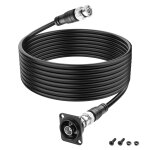 Letnerny - c�ble coaxial rg59 de type d bnc vers bnc - c�ble d'extension type d bnc vers bnc - c�ble ...
