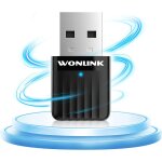 Letnerny - cl usb wifi pour pc, nano cl wifi puissante double bande 5g / 2. 4ghz adaptateur usb wifi, ...
