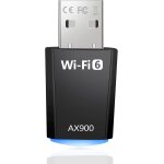 Letnerny - cl wifi pour pc, ax900 wifi 6 carte wifi usb double bande 5ghz 2. 4ghz cl usb dongle wifi ...