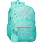 Letnerny - nora sac a dos pour ordinateur portable 15, 6  double compartiment adaptable au chariot bleu ...