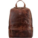 Letnerny - sac a dos pour femmes, sac de loisirs vintage bp818, backpack en cuir vritable marron pour ...