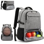 Letnerny - sac a dos ordinateur portable 17. 3 pouces homme femme avec port de chargement usb de filet ...