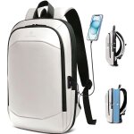 Letnerny - sac a dos pour ordinateur portable 17 pouces pour homme, etanche, extensible, de voyage, avec ...
