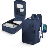 Letnerny - sac a dos pour ordinateur portable avec chargeur usb et port casque, sac a dos antivol pour ...