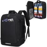 Letnerny - sac a dos ordinateur portable homme 17. 3 pouces impermable sac a dos voyage grande capacit ...