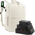 Letnerny - sac a dos voyage femme homme sac a dos cabine avion extensible 25 - 35l grand sac a dos bagage ...