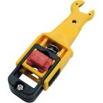 Letnerny - swz00100 dnudeur de cble coaxial pour cl a fourche jaune