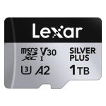 Lexar carte microsdxc silver plus uhs - 1 1to r205 / w150 v30