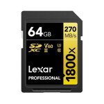Lexar lsd1800064g - bnnng m�moire flash 64 go sdxc uhs - ii classe 10