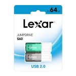 Lexar pack 2 cles usb2 jumpdrive 64go s60 Lexar pack 2 cles usb2 jumpdrive 64go s60