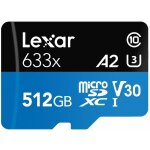 Lexar professional - carte mmoire flash - 512 go - uhs class 3 / class10 - 633x - sdxc uhs - i