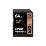 Lexar professional - carte mémoire flash - 64 go - uhs - i u1 / class10 - 633x - sdxc uhs - i Lexar professional - carte mémoire flash - 64 go - uhs - i u1 / class10 - 633x - sdxc uhs - i
