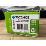 Lexmark 702hce - a rendement �lev� - cyan - original - cartouche de toner entreprise lexmark - pour lexmark ...