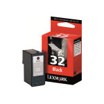 Lexmark cartridge no. 32 - noir - original - cartouche d'encre - pour lexmark p4310, x3310, x5450, x5470, ...