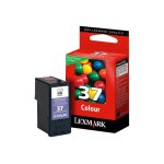 Lexmark cartridge no. 37 - couleur (cyan, magenta, jaune) - originale - cartouche d'encre lrp - pour ... Lexmark cartridge no. 37 - couleur (cyan, magenta, jaune) - originale - cartouche d'encre lrp - pour ...
