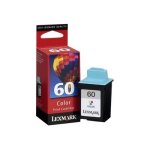 Lexmark cartridge no. 60 - jaune, cyan, magenta - original - cartouche d'encre - pour lexmark z12 color ...