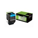 Lexmark - cyan - originale - cartouche de toner - pour lexmark cx410de, cx410dte, cx410e, cx510de, cx510dhe, ... Lexmark - cyan - originale - cartouche de toner - pour lexmark cx410de, cx410dte, cx410e, cx510de, cx510dhe, ...