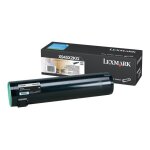 Lexmark - a rendement �lev� - noir - original - cartouche de toner lccp - pour lexmark x940e, x940e page ...