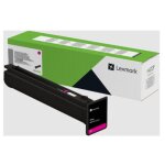 Lexmark - magenta - original - cartouche de toner lccp, lrp - pour lexmark cs963e, cx833se, cx950se, ...