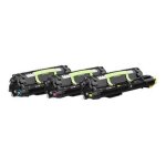 Lexmark - pack de 3 - jaune, cyan, magenta - original - cartouche de toner lccp - pour lexmark cs820, ...