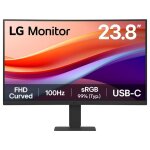 Lg 24u421a - b - ecran lcd - incurv - 24  (23. 8  visualisable) - 1920 x 1080 full hd (1080p) @ 100 ...