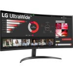 Lg ultrawide 34wr50qk - b - ecran led - incurv� - 34  - 3440 x 1440 wqhd @ 100 hz - va - 300 cd / m - ...
