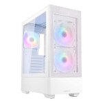 Boitier pc moyen tour atx lian - li lancool 205 mesh c rgb avec panneau vitré - blanc Boitier pc moyen tour atx lian - li lancool 205 mesh c rgb avec panneau vitré - blanc