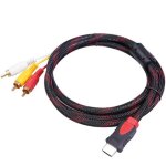 Ligne de conversion hdmi  av de haute qualit pour tlvision vcd dvd rca tricolore hdi avec rseau ...