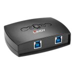 Lindy 2 port usb 3. 0 switch - commutateur de partage des p�riph�riques usb - 2 x superspeed usb 3. 0 ...