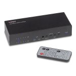 Lindy 4x2 hdmi 2. 0 18g matrix switch - commutateur vid�o / audio - de bureau