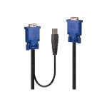 Lindy - câble clavier / vidéo / souris (kvm) - usb, hd - 15 (vga) (m) pour hd - 15 (vga) (m) - 2 m - ... Lindy - câble clavier / vidéo / souris (kvm) - usb, hd - 15 (vga) (m) pour hd - 15 (vga) (m) - 2 m - ...