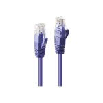 Lindy - c�ble r�seau - rj - 45 (m) pour rj - 45 (m) - 1 m - utp - cat 6 - moul�, sans crochet, bloqu� ...