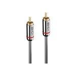 Lindy cromo line - cble audio numrique (coaxial) - rca mle pour rca mle - 2 m - anthracite - rond ...