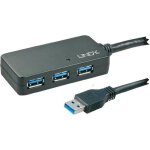 Lindy - rallonge active usb 3. 0 pro 10m avec hub 4 ports