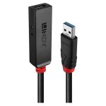 Lindy - rallonge de c�ble usb - usb type a (m) pour usb type a, power dc jack 2. 5 mm (id: 0. 7 mm) (f) ...