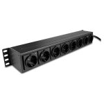 Lindy - unit de distribution d'alimentation (rack - montable) - prises schuko, horizontales, avec interrupteu ...