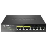 D - link dgs 1008p - commutateur - non g�r� - 4 x 10 / 100 / 1000 (poe) + 4 x 10 / 100 / 1000 - de bureau ...