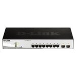 D - link dgs 1210 - 10 - commutateur - intelligent - 8 x 10 / 100 / 1000 + 2 x gigabit sfp - de bureau, ...