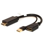 Link lkadat202 c�ble vid�o et adaptateur 1 m hdmi type a (standard) displayport + usb type - a noir